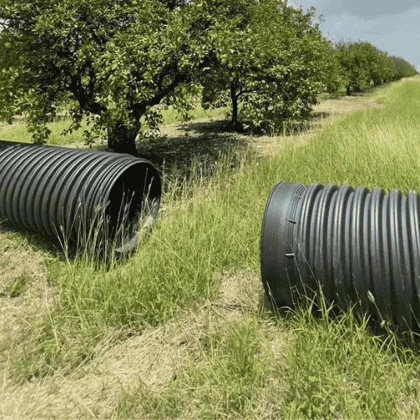 Entrega de tubo corrugado TDR Ultra Tododren en Montemorelos, Nuevo León, para el proyecto de tecnificación de sistemas de riego, recibido por el Gobernador Samuel García.