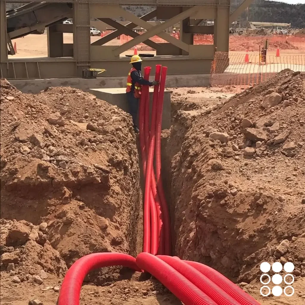 Renovación con Tubería PEAD Corrugada Conduit en Mina San Agustín, Durango