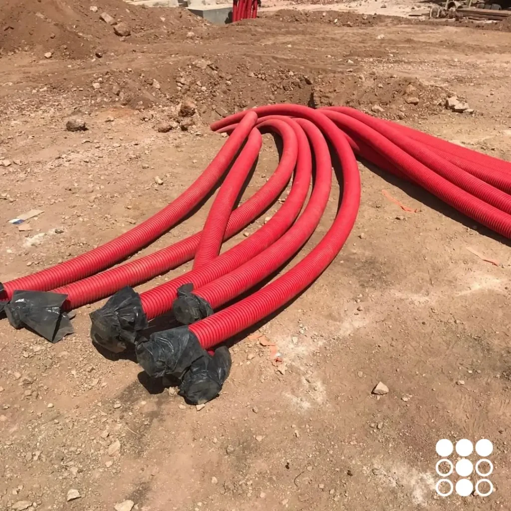 Renovación con Tubería PEAD Corrugada Conduit en Mina San Agustín, Durango