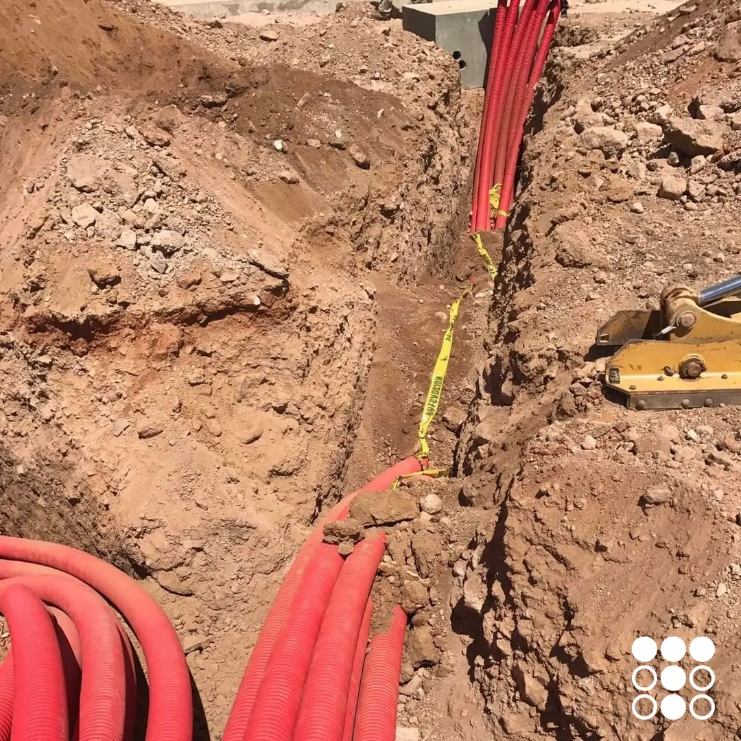 Tendido de TDR Conduit en la Mina San Agustín, Durango