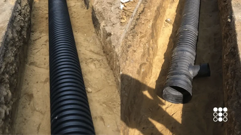 Entrega de tubo corrugado de polietileno TDR Ultra Tododren para proyecto de infraestructura en República Dominicana