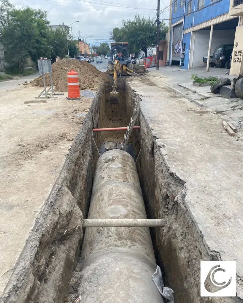 Características de la tubería de concreto reforzado CIRBSA, utilizada para proyectos de infraestructura de gran envergadura.