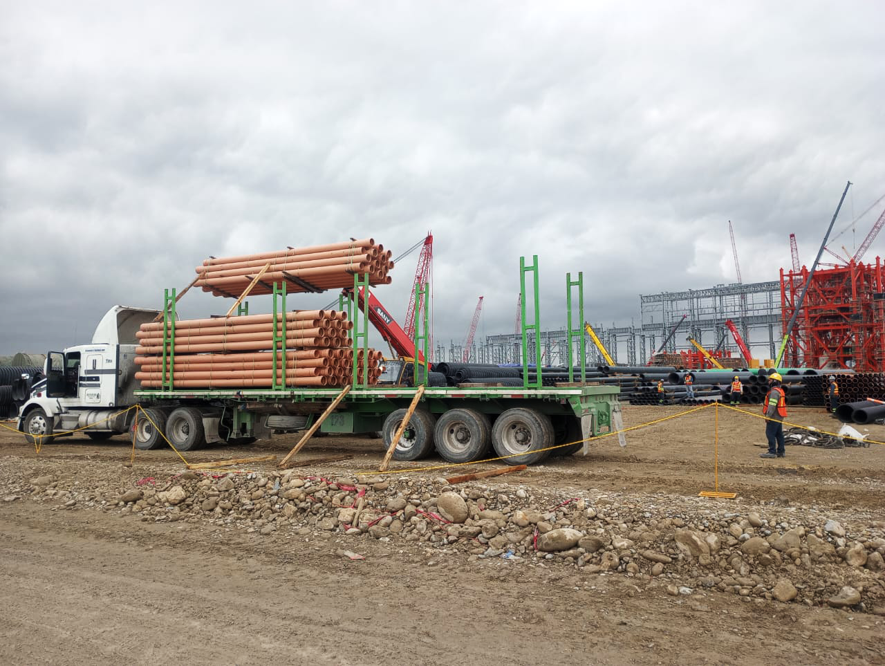 Tubería TDR Ultra instalada en la acería de Ternium en Pesquería