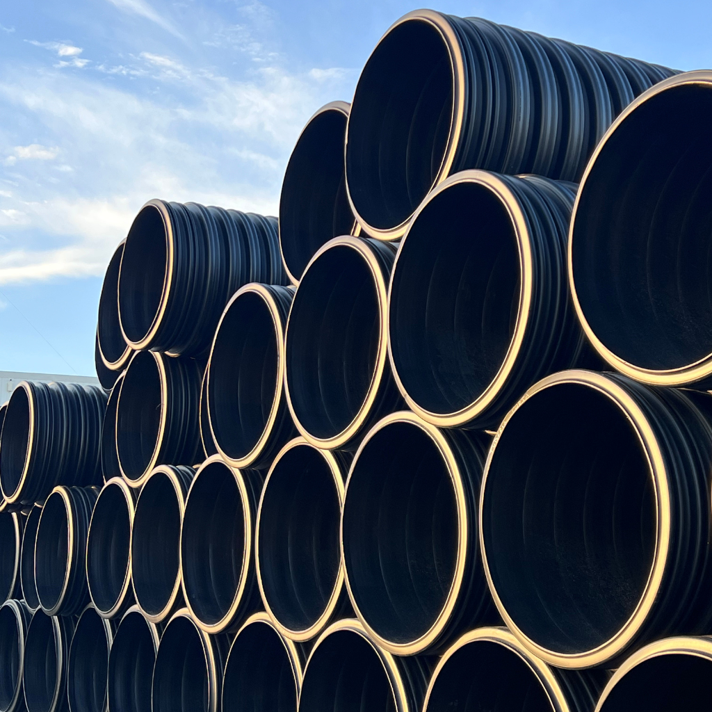 Tubo corrugado TDR Ultra para drenaje pluvial