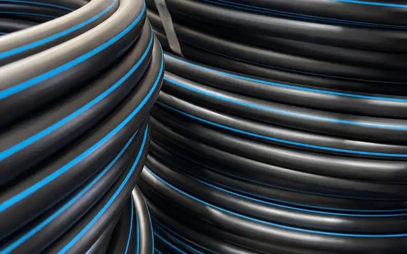 Rollos de tubería HDPE a presión Forza Flow IPS en inventario